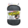 Original Tuff-Scrub Professional Microfiber Scrub 'N' Wipe Cleaning Sponge Pads, 2 Pads