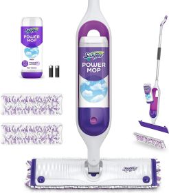 Swiffer Power Mop Multi-Surface Kit for Floor Cleaning, Fresh Scent