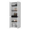 Taylor White 5-Shelf Kitchen Pantry