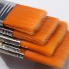 12 Pcs Assorted Size Nylon Paint Brushes Oil Painting Household Soft Bristle Cleaning Brush BBQ Sweeping Dust