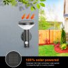 Inowel Solar Outdoor Wall Light Dusk to Dawn LED Lantern IP44 1957