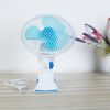 Clip On Fan 2 Speeds Quiet Clamp Fan Adjustable Tilt Auto Shaking Fan Wall Mount Personal Fan