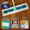 Swiffer Sweeper XL Wet + Dry Kit, 1 Sweeper, 8 Dry Sweeping Cloths, 2 Wet Mop Cloths