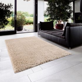 Super Soft Polyester Shag Area Rug (Color: as Pic)