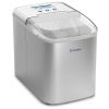 26 lbs Countertop LCD Display Ice Maker with Ice Scoop