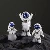 4pcs Small Creative Astronaut Ornaments; Desktop Ornaments; TV Cabinet Ornaments