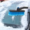 3 In 1 Windshield Ice Scraper Extendable Car Snow Removal Tool Telescoping Car Broom Snow Shovel Automobile Frost Removal