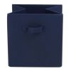 Collapsible Cube Fabric Storage Bins (10.5" x 10.5"), 6 Pack