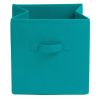 Collapsible Cube Fabric Storage Bins (10.5" x 10.5"), 6 Pack